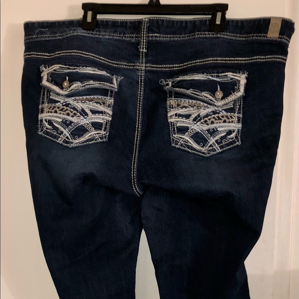 Plus size short & sexy series “Selena” size 22 thick stitching -Cute!!